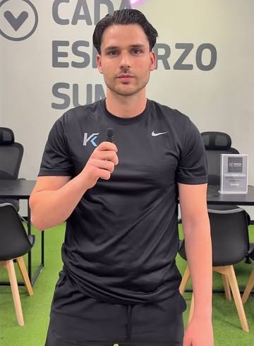 Daniel Chanclón en el gimnasio